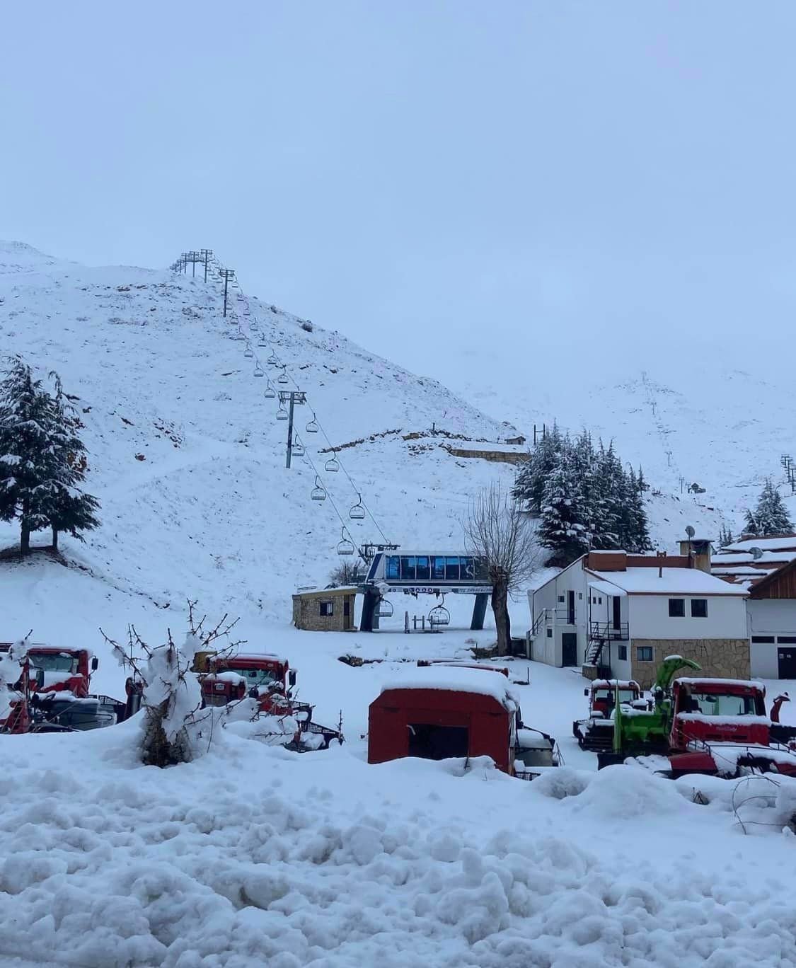 حالة الطقس في لبنان : امطار غزيرة وعواصف رعدية وتساقط كثيف للبرد …