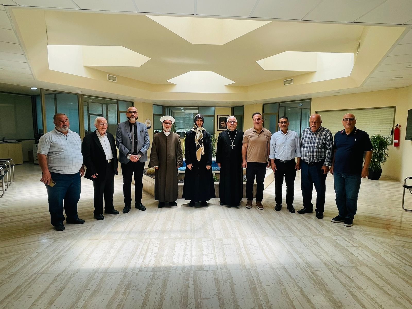 السيدة رباب الصدر تستقبل وفدا من اتحاد الجمعيات والأندية في صور