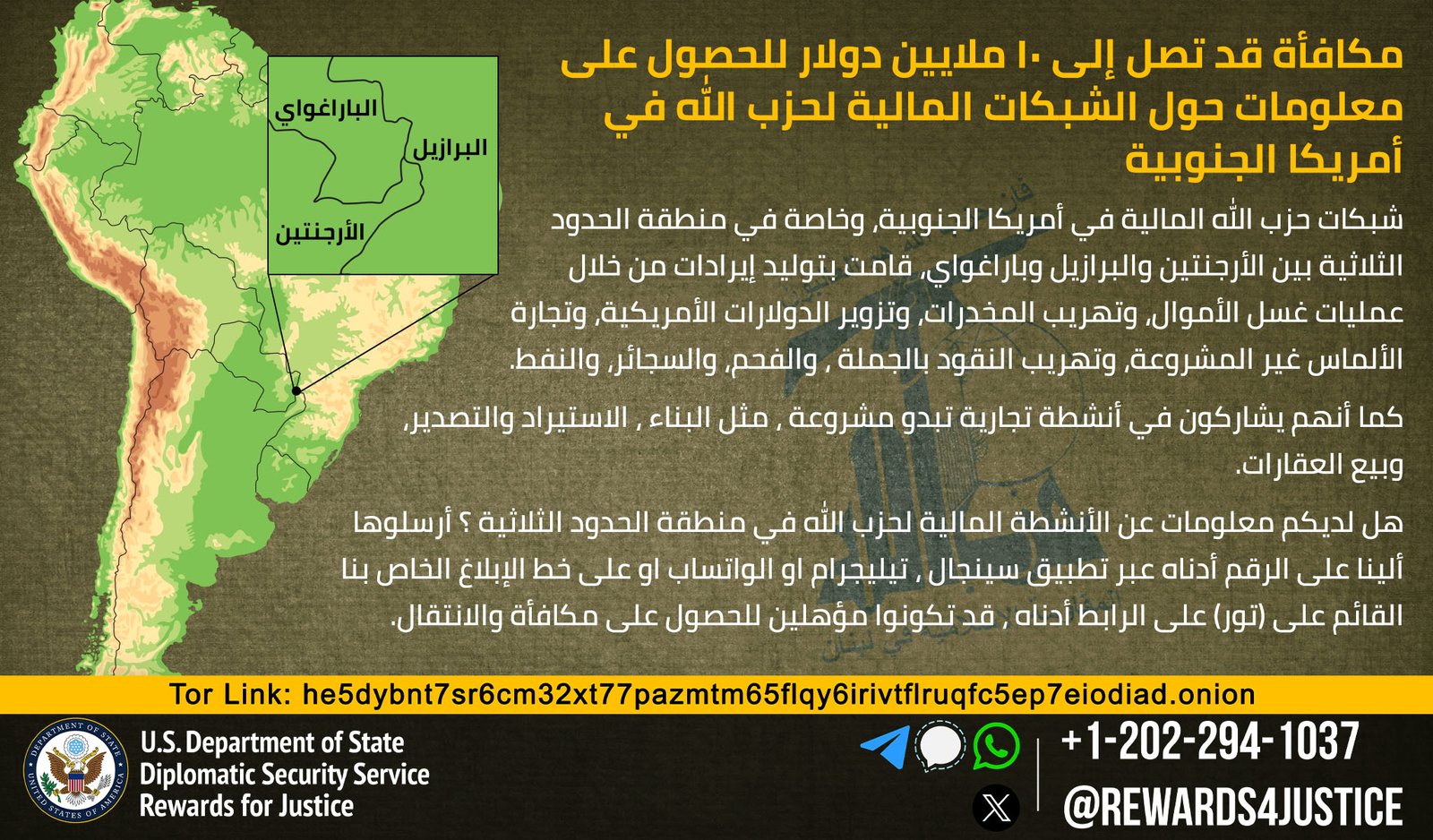 اميركا تسلط الأنظار على اموال المغتربين اللبنانيين